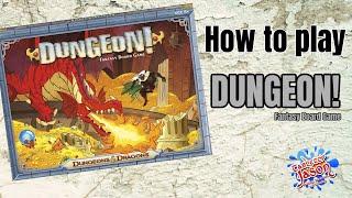 How to Play Dungeon! Fantasy Board Game, Dungeons and Dragons