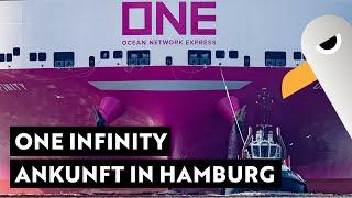 ONE INFINITY  400 m pinker Stahlkoloss kommt nach Hamburg  Bonus: Cap San Diego