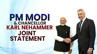 LIVE: PM Modi's remarks during joint press meet with Chancellor Karl Nehammer of Austria | India