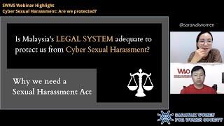 Can Malaysia's legal system protect us from cyber sexual harassment |Sarawak Women for Women Society