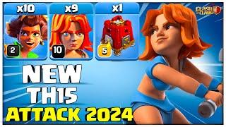 TH15 NEW ATTACK STRATEGY! Root Rider Attack with Valkyrie | Clash of Clans