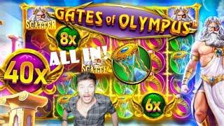 ALL IN PAZZESCO ALLA GATES OF OLYMPUS!!  BIG WIN SLOT ONLINE