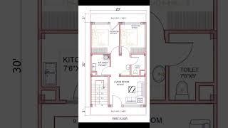 20X30 house plan #homedesign #housedesign #architecture #shorts #dreamhome