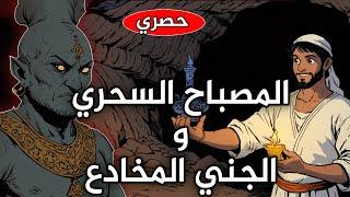 قصة المصباح السحري و الجني المخادع،من القصص الخيالية قبل النوم،قصة ستغير حياتك