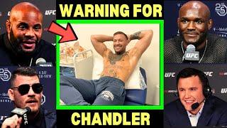Mcgregor is Playing Chandler like an instrument (Explained)