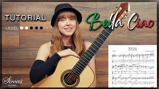 Bella Ciao Classical Guitar Tutorial