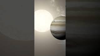 The Sun Becoming a Red Giant From Jupiter's POV
