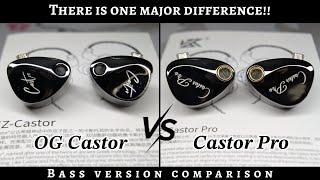 New KZ Castor Pro (Bass version)   - Comparison with the OG - In depth review with Dimensions