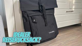 Travelite Roll Up 35 Liter Rucksack mit Laptopfach I Reiserucksack