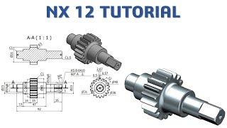 NX 12 Tutorial #62 | 3D modeling Basic Beginners