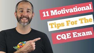 11 Tips to Stay Motivated to Pass the CQE Exam