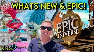 New & Epic at Universal Orlando Resort! DreamWorks Land, VelociCoaster & More!
