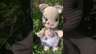 Нашла котенка в травке ️️#вязаныеигрушки #игрушкиназаказ #amigurumi #бэбибокс #вязание #красиво