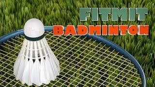 Training mit Schläger und Federball - FitMit Badminton