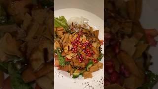 The best Fattoush salad ever  #shorts #salad #fattoush #healthy