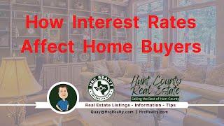 How Interest Rates Affect Home Buyers