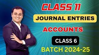 L6 Journal Entry Full Course | Rules of Debit and Credit | One Shot Journal Entry in Hindi |dheeraj