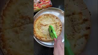 Pizza | cheese pizza | thin crust pizza | Amul cheese pizza | recipe | cheesy | review