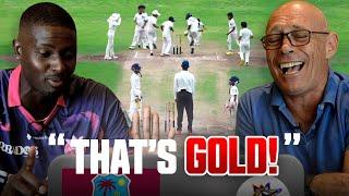 CPL PLAYERS react to VILLAGE CRICKET ft. Jason Holder, Danny Morrison & more!