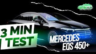 Mercedes EQS: Das beste Elektroauto der Welt? | 3-Minuten-Test