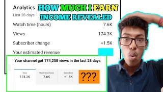  My YouTube Earning | How Much I Earn From YouTube Videos | Hindi | Ultra Bittu Gamerz |