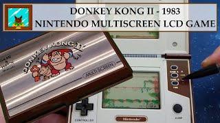Donkey Kong II - Nintendo multiscreen LCD game - 1983