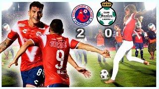 Summary and goals of best football team Veracruz