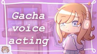 The gacha voice acting community