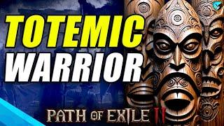 EASIEST Leveling Totemic Warrior Starter Build in Path of Exile 2