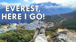 The most dangerous flight to see the Everest - 3 Passes adventure (ep. 1)