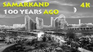 Samarkand 100 years ago | Old Video With Subtitle | 4K HDR | #docatours #centralasia #uzbekistan #4k