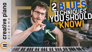 2 "TASTY" BLUES PIANO Tricks You NEED To Know + EPIC BLUES PIECE!