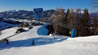 Last Run Pengelstein to Kirchberg, Tyrol, Austria [4K]