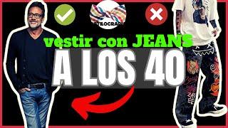 5 #trucos PARA verse BIEN con #jeans A LOS 40 !!!