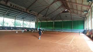 Ricky v Rezky | Tiebreak | Friendly Match #tennispractice #tennistraining #tennis #tennisplayer 