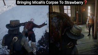 What Happens If You Bring Micah's Corpse To Strawberry Jail? - RDR2