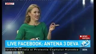 News Matinal la Antena 3 Deva, invitat Iulia Szabo 22.03.2022 - Stiri Antena Vest -