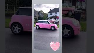 Drive By                     #barbiegirl #pinkcar #cars #minicooper #shorts #supercars #cute