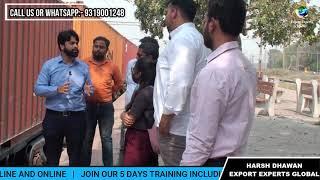 Live Practical Training. import export business in Hindi .Practical Training by Harsh Dhawan #export