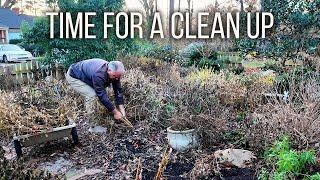 Satisfying Garden Cleanup and Bulb Planting