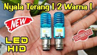 New ! LED Depan HID LED 2 WARNA. Hujan Tembus ! Kabut No Problem ! Bisa Pilih Warna Suka Suka.