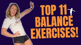 11 MUST-DO Balance Exercises to Reduce Unsteadiness