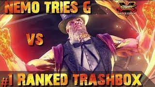 Nemo TRIES HIS G VS #1 Warlord Trashbox Birdie * SFV AE HD street fighter V|5 season 3.5