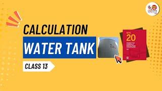 Fire water tank capacity as per NFPA 20