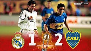 Real Madrid 1 x 2 Boca Juniors ● 2000 Intercontinental Cup Final Extended Goals & Highlights HD