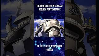 The Gouf Custom in Gundam: Requiem for Vengeance #gundam #netflix #anime #oneyearwar