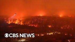 California's Thompson Fire forces evacuations, destroys homes