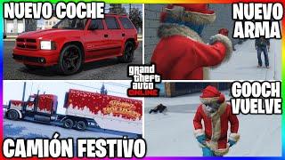 ACTUALIZACION EPICA! Nuevo COCHE! SOPRESAS x NAVIDAD! CAZA al YETI! LLEGA la NIEVE! GTA Online