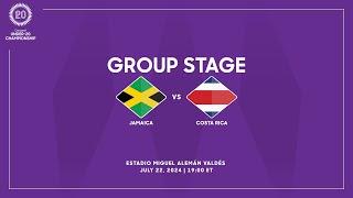 Jamaica vs Costa Rica | 2024 Concacaf Under-20 Championship