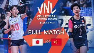  JPN vs.  CHN - Full Match | VNL 2022
